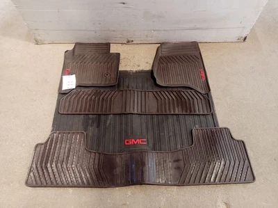 Set of Five (5) Rubber Floor Mats from 2016 GMC Yukon XL 1500 12283645 - Image 1 of 4