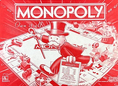 Stern Monopoly Pinball Machine Game Manual Schematics ORIGINAL - Image 1 of 3