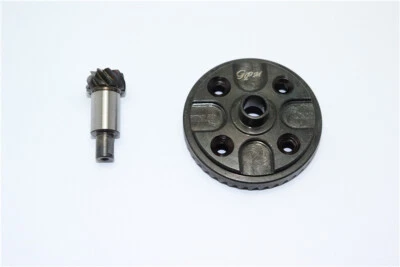 GPM Spring Steel Diff Bevel Gears For THUNDERTIGER 1/8 Truck K-Rock Mt4-G5 - Image 1 of 2