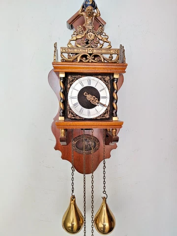 Dutch WUBA Warmink ZAANSE ZAANDAM Wall Pendulum Clock Cover