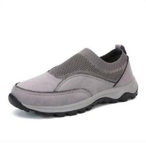 39-48 Mens Outdoor Hiking Leisure Sneakers Shoes Pumps Slip on Non-slip Casual 