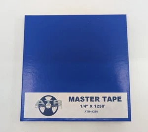 [NIB] ATR Magnetics 1/4" x 1250' Master Tape Reel with 7" Plastic Reel, ATR41250 - Picture 1 of 8