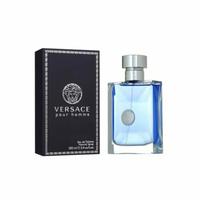 Versace Pour Homme 50ml-200ml Eau de Toilette Aftershave Spray Fragrance For Men