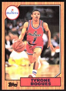 TYRONE BOGUES 1992-93 TOPPS ARCHIVES #89 WASHINGTON BULLETS - Picture 1 of 2