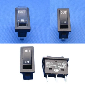 Interruptor basculante 16A/30A 125/250VAC KCD3 doble cara autoajuste ENCENDIDO/APAGADO - Imagen 1 de 10