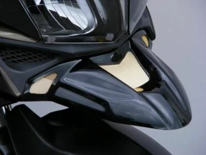 Suzuki DL1000 V-Strom 2002-2011 malla negra brillante y plateada ABS pico de Powerbron - Imagen 1 de 1