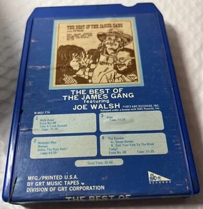 The Best Of The James Gang Featuring Joe Walsh 8 track - Imagen 1 de 2