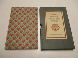 Peter Pauper Press Robert Browning Poems and Lyrics - Picture 1 of 11