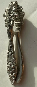 Vintage Messing verziert Fleur de Lys Nuss Meeresfrüchte Cracker Made in Italy 5 3/4" - Bild 1 von 8