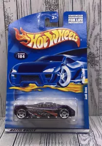 Hot Wheels Audi Avus Quattro Diecast Car #104 PR5 Rims Purple Blue Card 2001 New - Picture 1 of 4