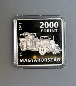 HUNGARY    2015  B.p.    2000 forint   Proof   Commemorative  Coin - Picture 1 of 2