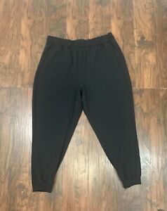 Lululemon Women’s Stretch High-Rise Jogger Pant Full Length Black Plus Size 20