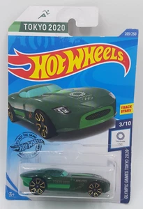 Hot Wheels 203/250 MATTEL TOKYO 2020 Fast Felion 3/10 Green Olympic Games Car - Picture 1 of 13
