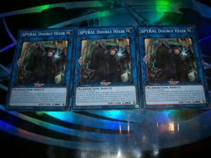 3x SPYRAL Double Helix 1st Edition Common BLC1-EN163 Yu-Gi-Oh! - Picture 1 of 1