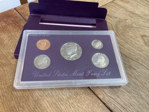 1991 United States Mint Proof Set US Coins Cover