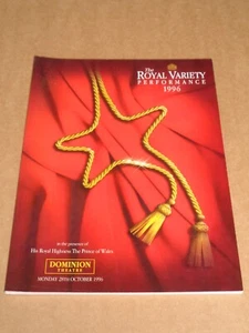 Tom Jones 1996 Royal Variety Performance Programme (Joan Rivers/Jim Davidson) - Picture 1 of 3