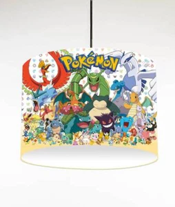 POKEMON CEILING DRUM LIGHT SHADE / TABLE LAMPSHADE 3 SIZES - Picture 1 of 1