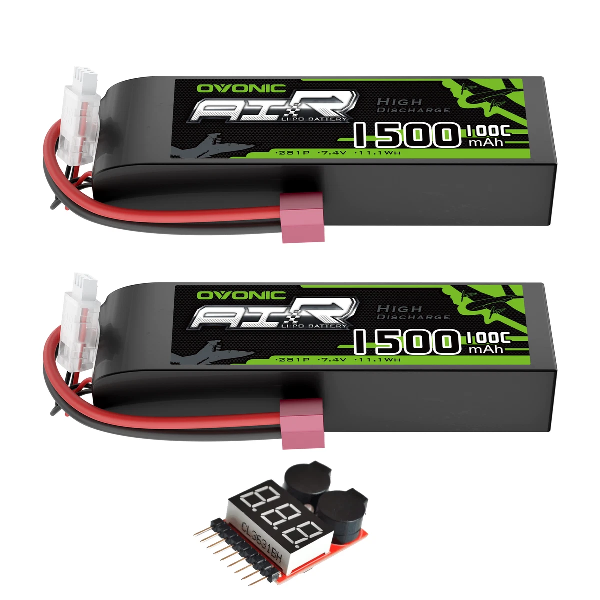 2000mAh Airsoft Power Hoorae 11.1V Airsoft LiPo Battery - 2000mAh 30C ...