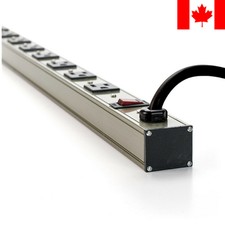 PrimeCables® 8-Outlet Surge Protector Power Strip with 3ft Cord 125V/15A