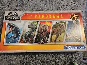  Jurassic World 1000 piece panorama dinosaur puzzle, Clementoni.