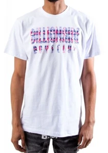 Billionaire Boys Club BBC Cosmic Dust Short Sleeve T-Shirt Tee White Size L  - Picture 1 of 6