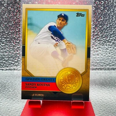 2012 Topps Baseball #GG-48 Sandy Koufax Golden Greats - Image 1 of 2