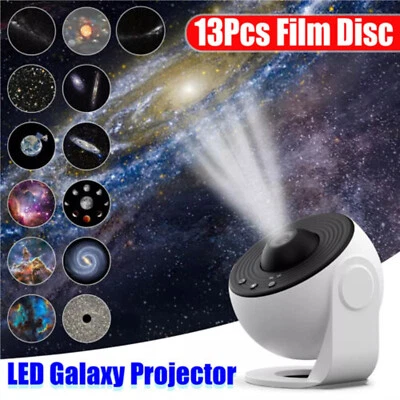 13in1 Galaxy Starry Sky Projector Night Light Rotating LED Planetarium Star Lamp - image 1 of 4
