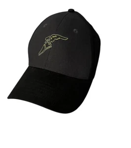 Goodyear Collection Embroidered Logo Black/Gray Adjustable Strap Unisex Cap Hat - Picture 1 of 10