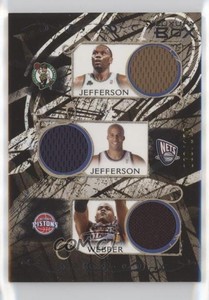 2006 Luxury Box Relics Five Al Jefferson Richard Chris Webber Channing Frye HOF