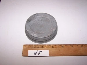 Tapa de tarro de fruta de zinc boca ancha/grande BALL vintage - Lote NF - Imagen 1 de 3