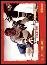 1973-74 O-Pee-Chee NM Steve Durbano Rookie #124