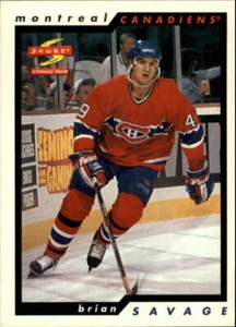 1996-97 Score Hockey #147 Brian Savage