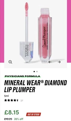 2 X Physicians Formula Diamond Lip Plumper  - Image 1 of 2