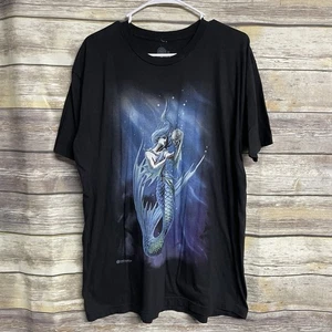 Y2K The Mountain Sea Mermaid T-Shirt Herren XL EUC Sailors Delight Vintage - Bild 1 von 6