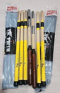 7 Vic Firth Steve Smith Tala Wands & Rute Birch Dowels TW12 Used - Imagen 1 de 4