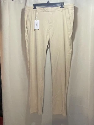 Men's Golf Pant 38x33 Tan NWT Boston Scott Links Collection - Image 1 of 4