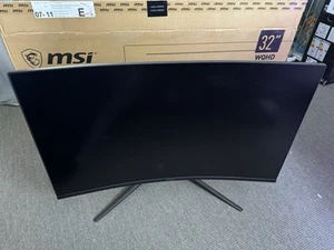 Gaming Monitor 32 Zoll msi Optix AG321 CQR WQHD 165 Hz curved - Photo 1/4