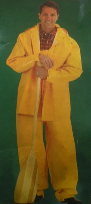 Texsport 33484-XL Tradesman 3 Pc 45 Mil PVC Rainsuit XLarge - Image 1 of 4