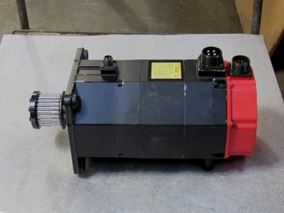 Servomotor Fanuc Ac A06B-0141-B180 ac12/2000 1.0Kw 3Ph 2000Rpm 275V 12Torque Foto 1 de 4