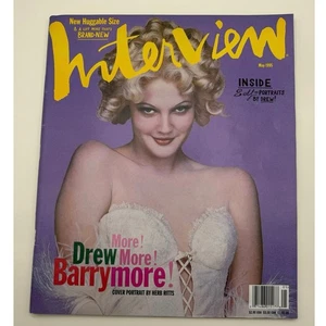 Drew Barrymore INTERVIEW MAGAZINE May 1995 REM Corinne Day Weber Tricky - Picture 1 of 12