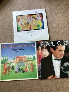 Rock-pop- 3 X Albums-LP- Falco-blancmange-FGTH-collection-lot-bundle - Picture 1 of 16