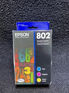 Original Epson 802 Color Tinten Set T802520 Datum: Januar 2028 - Bild 1 von 4