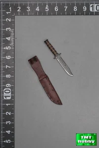 1:6 Scale UJINDOU UD9050 US SEAL Team in Vietnam - Metal Dagger w/ Sheath - Picture 1 of 3