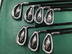 MIZUNO JPX 825 FORGED Iron Set 4-9+Pw MI-200 Graphite Shaft SR 7pcs RH Nice Grip - Picture 1 of 6