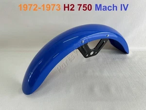 1972-1973 Kawasaki Triple H2 750 Mach IV Front Fender. H2750 H2A 750cc Mud Guard - Picture 1 of 10