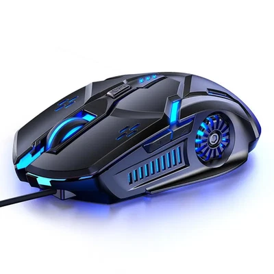 G5 Wired Gaming Mouse 6 Button RGB LED 3200 DPI Adjustable PC Laptop Computer - Image 1 of 4