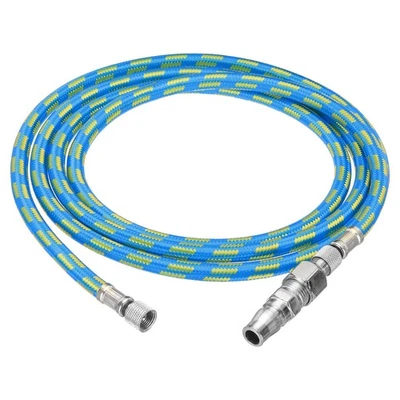 1/8 Air Brush Hose, 6ft Air Brush Air Hose Nylon Braided Air Brush Hose, Blue - image 1 of 4