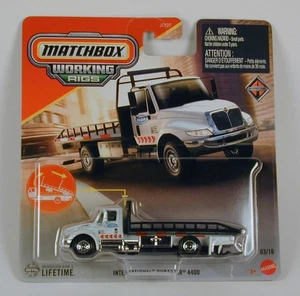 Matchbox Working Rigs International Durastar 4400 Tow Truck "MBX Transport" - Picture 1 of 2