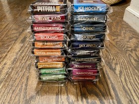 Activision 20 Game Lot - Atari 2600 - Pitfall II / Oink - TESTED