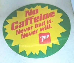 Pegatina vintage 7Up - Imagen 1 de 2